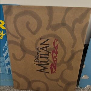 Disney Mulan Brown and Red Decorative Book
